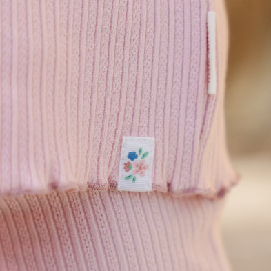 LITTLE DUTCH. Μπλουζάκι αμάνικο Fairy Pink - Νο 86