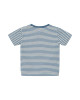 LITTLE DUTCH. Μπλουζάκι κοντομάνικο Indigo Sand stripe - Νο 74