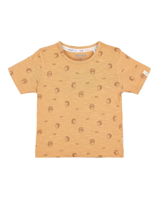 LITTLE DUTCH. Μπλουζάκι κοντομάνικο Rust - Νο 104