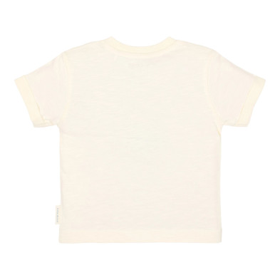 LITTLE DUTCH. Μπλουζάκι κοντομάνικο με σχέδιο Creme - Νο 80
