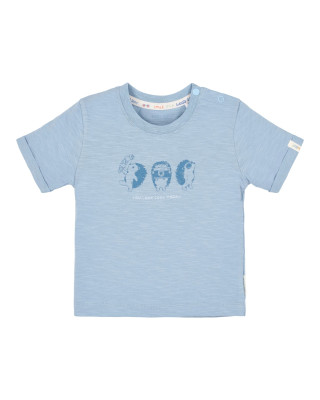 LITTLE DUTCH. Μπλουζάκι κοντομάνικο Steel Blue - Νο 104