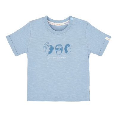 LITTLE DUTCH. Μπλουζάκι κοντομάνικο Steel Blue - Νο 80