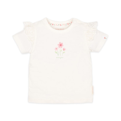 LITTLE DUTCH. Μπλουζάκι κοντομάνικο λευκό - Νο 56