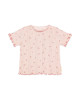 LITTLE DUTCH. Μπλουζάκι κοντομάνικο ροζ Fairy Flowers - Νο 68