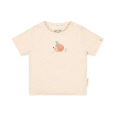 LITTLE DUTCH. Μπλουζάκι κοντομάνικο κρεμ Sand Melee - Νο 50