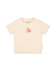 LITTLE DUTCH. Μπλουζάκι κοντομάνικο κρεμ Sand Melee - Νο 56