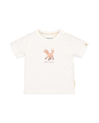 LITTLE DUTCH. Μπλουζάκι κοντομάνικο λευκό Snow White - Νο 62