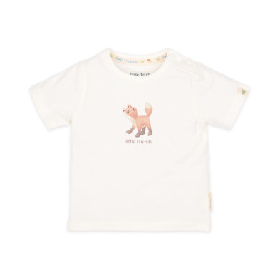 LITTLE DUTCH. Μπλουζάκι κοντομάνικο λευκό Snow White - Νο 68