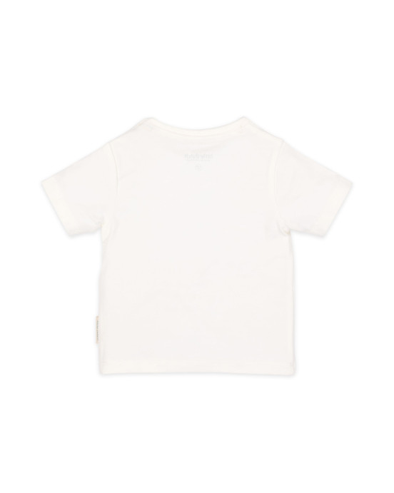 LITTLE DUTCH. Μπλουζάκι κοντομάνικο λευκό Snow White - Νο 68
