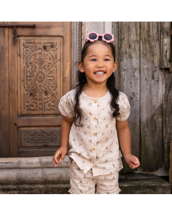 LITTLE DUTCH. Μπλουζάκι κοντομάνικο Fairy Bloom - Νο 80