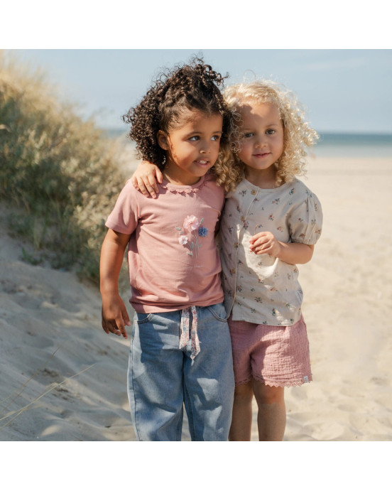 LITTLE DUTCH. Μπλουζάκι κοντομάνικο Fairy Bloom - Νο 80