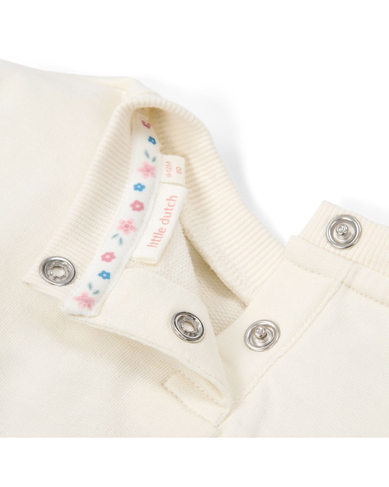 LITTLE DUTCH. Φούτερ Creme - Νο 98