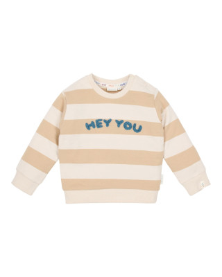 LITTLE DUTCH. Φούτερ Biscuit Stripe - Νο 92