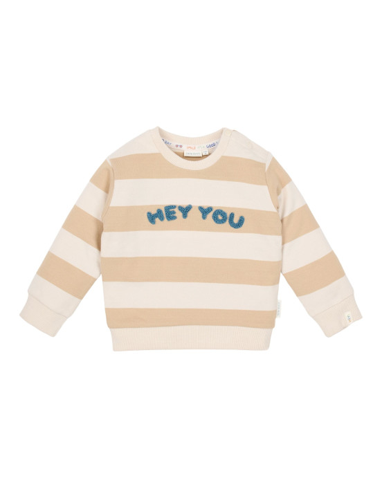 LITTLE DUTCH. Φούτερ Biscuit Stripe - Νο 92