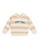 LITTLE DUTCH. Φούτερ Biscuit Stripe - Νο 104