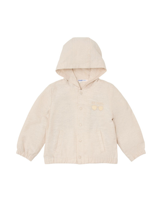 LITTLE DUTCH. Ζακέτα με κουκούλα Sand - Νο 98