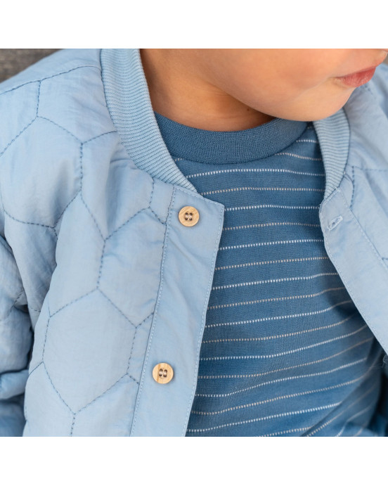 LITTLE DUTCH. Μπουφάν Steel Blue - Νο 104