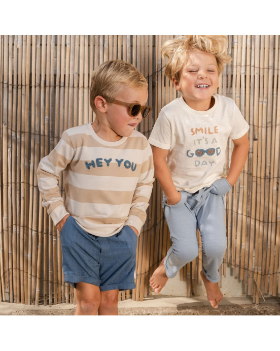 LITTLE DUTCH. Παντελονάκι Steel Blue - Νο 104