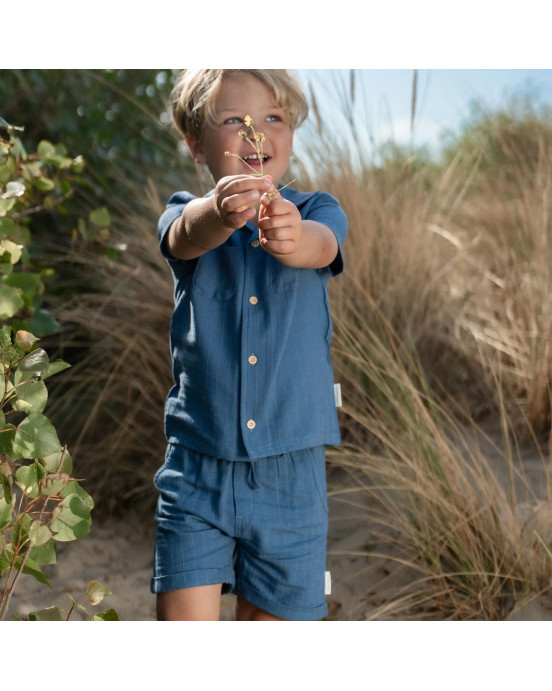 LITTLE DUTCH. Παντελονάκι κοντό Indigo - Νο 104