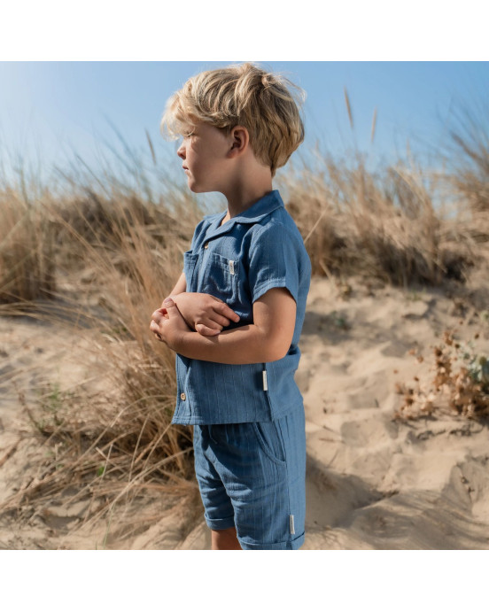 LITTLE DUTCH. Παντελονάκι κοντό Indigo - Νο 86