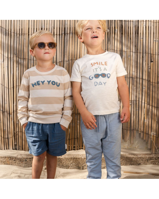 LITTLE DUTCH. Παντελονάκι κοντό Indigo - Νο 80