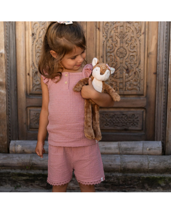 LITTLE DUTCH. Παντελονάκι κοντό Pink Blush - Νο 104