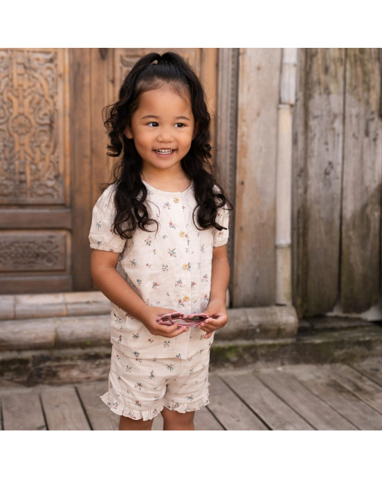 LITTLE DUTCH. Παντελονάκι κοντό Fairy Bloom - Νο 86