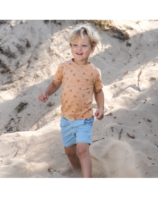 LITTLE DUTCH. Παντελονάκι κοντό με κορδόνι Denim - Νο 92