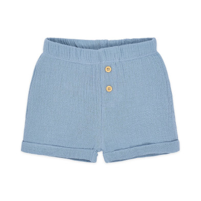 LITTLE DUTCH. Παντελονάκι κοντό μπλε Stone Blue - Νο 74