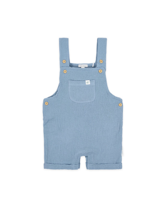 LITTLE DUTCH. Σαλοπέτα κοντή μπλε Stone Blue - Νο 56