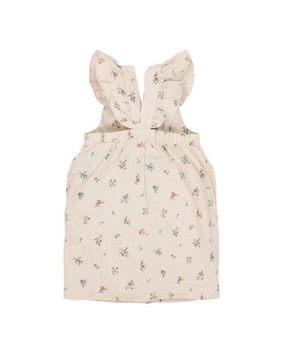 LITTLE DUTCH. Φορεματάκι αμάνικο με βολάν Fairy Bloom - Νο 104