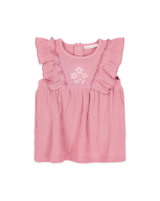 LITTLE DUTCH. Σετ φορεματάκι με σορτσάκι Pink Blush - Νο 56