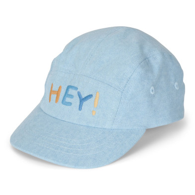 LITTLE DUTCH. Τζόκευ με σχέδιο HEY! Denim - Νο 48