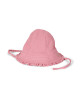 LITTLE DUTCH. Βρεφικό καπέλο ήλιου Pink Blush - Νο 2 (3-6 μηνών)