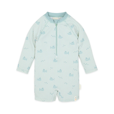 LITTLE DUTCH. Ολόσωμο μακρυμάνικο μαγιό Ocean Adventure - Νο 86/92