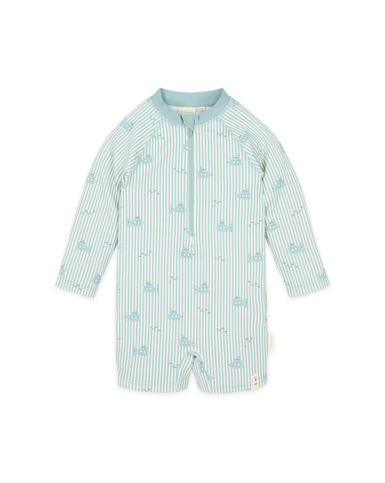 LITTLE DUTCH. Ολόσωμο μακρυμάνικο μαγιό Ocean Adventure - Νο 74/80