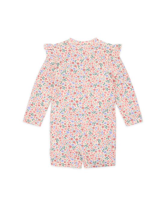 LITTLE DUTCH. Ολόσωμο μακρυμάνικο μαγιό Dreamy Flowerfield - Νο 74/80