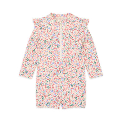 LITTLE DUTCH. Ολόσωμο μακρυμάνικο μαγιό Dreamy Flowerfield - Νο 98/104