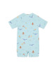 LITTLE DUTCH. Ολόσωμο κοντομάνικο μαγιό Ocean Friends - Νο 86/92