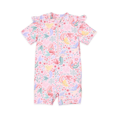 LITTLE DUTCH. Ολόσωμο κοντομάνικο μαγιό Dreamy Mermaid - Νο 86/92