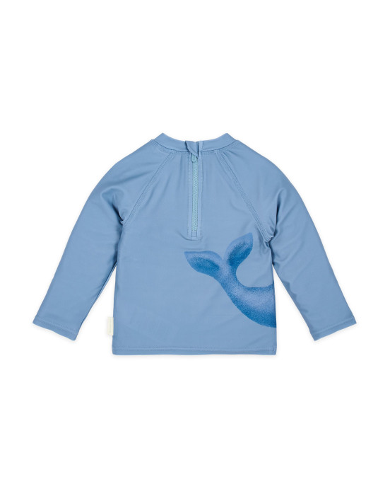 LITTLE DUTCH. Μπλουζάκι μακρυμάνικο με προστασία UV Ocean Blue New - Νο 86/92