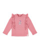 LITTLE DUTCH. Μπλουζάκι μακρυμάνικο με προστασία UV Dreamy Pink Sparkle - Νο 62/68
