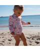 LITTLE DUTCH. Σετ μπλουζάκι μακρυμάνικο και μαγιό μπικίνι UV Dreamy Mermaid - Νο 74/80