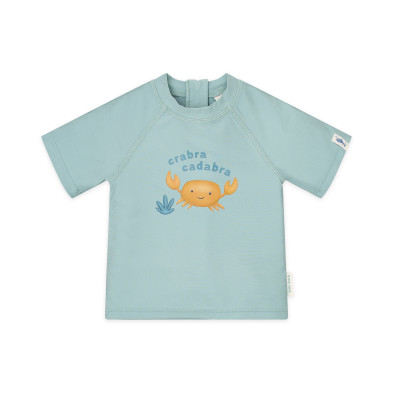 LITTLE DUTCH. Μπλουζάκι κοντομάνικο με προστασία UV Ocean Breeze - Νο 62/68