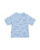 LITTLE DUTCH. Μπλουζάκι κοντομάνικο με προστασία UV Ocean Splash - Νο 98/104