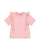 LITTLE DUTCH. Μπλουζάκι κοντομάνικο με προστασία UV Dreamy Pink Rose - Νο 62/68