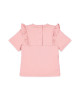 LITTLE DUTCH. Μπλουζάκι κοντομάνικο με προστασία UV Dreamy Pink Rose - Νο 62/68