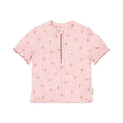 LITTLE DUTCH. Μπλουζάκι κοντομάνικο με προστασία UV Dreamy Seashells - Νο 74/80