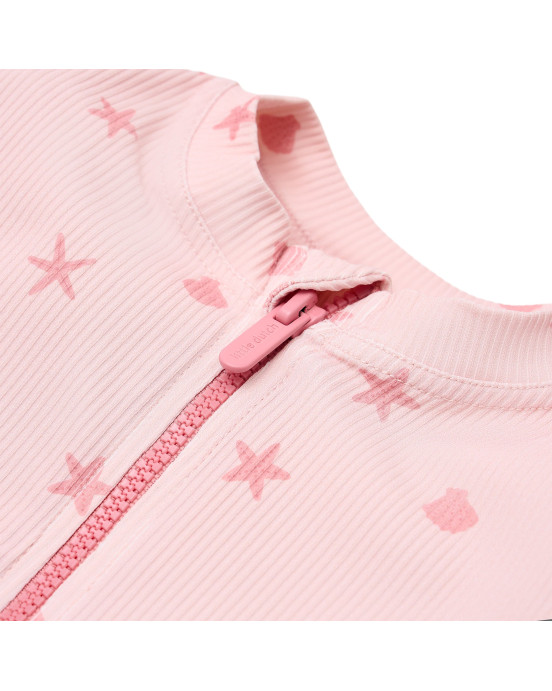 LITTLE DUTCH. Μπλουζάκι κοντομάνικο με προστασία UV Dreamy Seashells - Νο 98/104