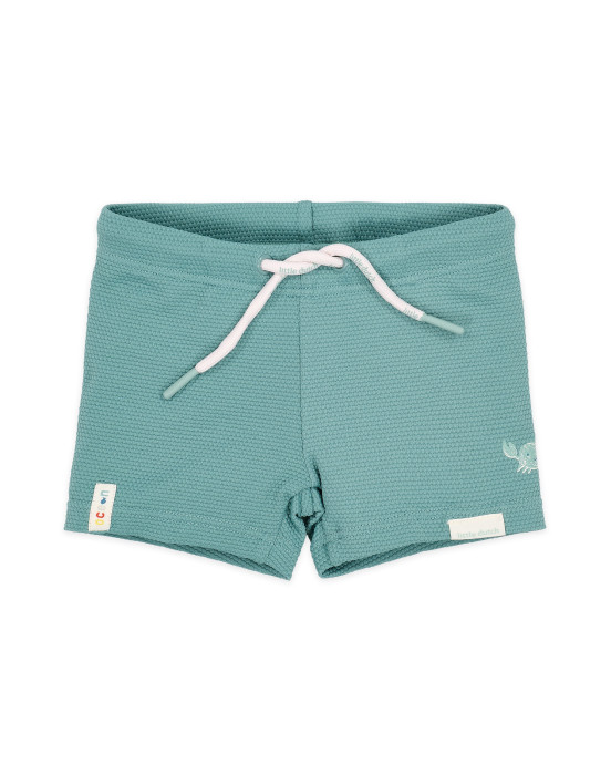 LITTLE DUTCH. Παιδικό μαγιό για αγόρια Ocean Green - Νο 86/92